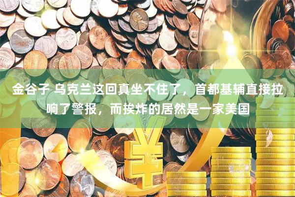 金谷子 乌克兰这回真坐不住了,首都基辅直接拉响了警报,而挨炸的居然是一家美国